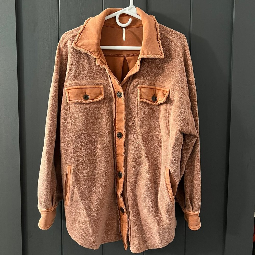 Free People Ruby Jacket Cinnamon XS